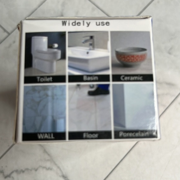 NWT Tub Tile and Shower Repair Kit for Tubs 150G White Borui Fiberglass Repair - Picture 4 of 6